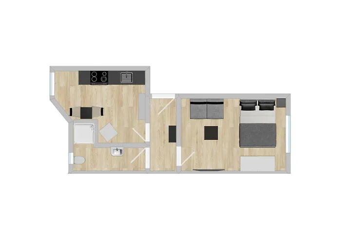 Apartman Hozo1-exklusiv Der Roze Living *